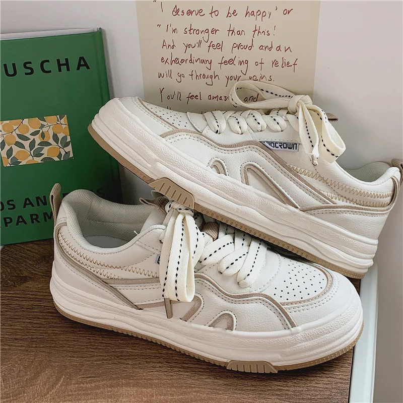 

2022 Autumn New Women's Shoes Low-top Sports Girls Pure Color Breathable Leisure Outdoor Running Shoes Sneakers