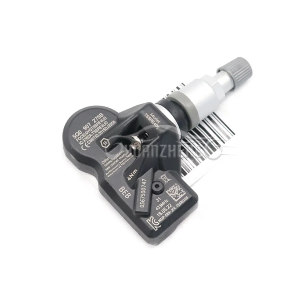 Car TPMS 5Q0907275B Tire Pressure Monitor Sensor For Audi Skoda Bentley Bentayga Porsche Volkswagen Beetle Golf Eos 433MHz - купить по