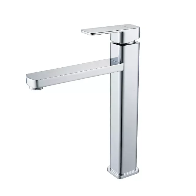 

Bathroom Basin Faucet Hot and Cold Water Mixer Sink Tap Single Handle Deck Mounted Tap Bath Faucets L1133 L1133B