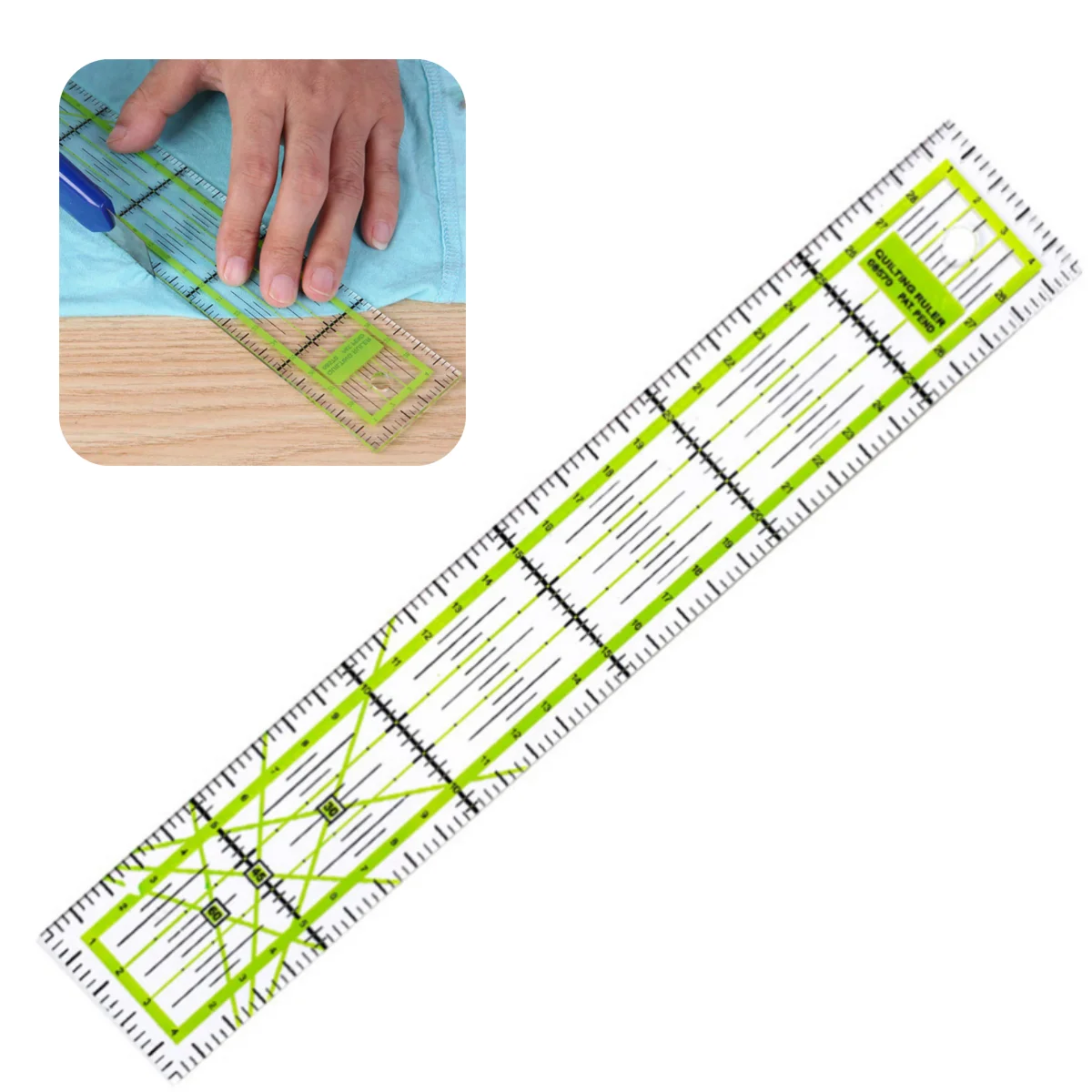 1 шт. 5*30 см шитье искусственное ступни портновские ярды резка Квилтинг сделай сам