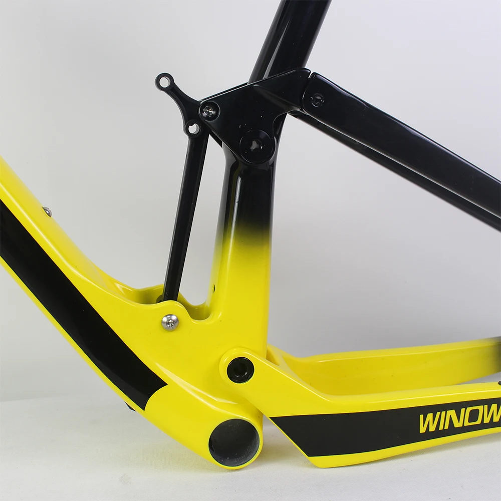 Карбоновая рама Winowsports MTB 29er*2 3 дюйма BB92 дорожная для горного велосипеда 100 мм UD