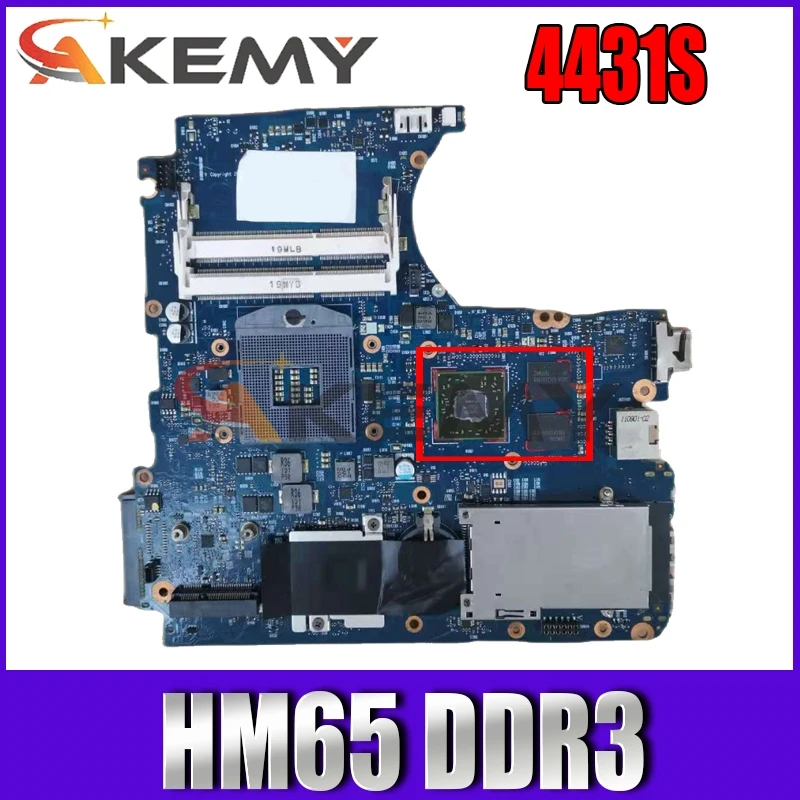 

AKemy658334-001 для hp probook 4331S 4431S материнская плата для ноутбука HM65 чипсет HD6490M 512M DSC graphics DDR3