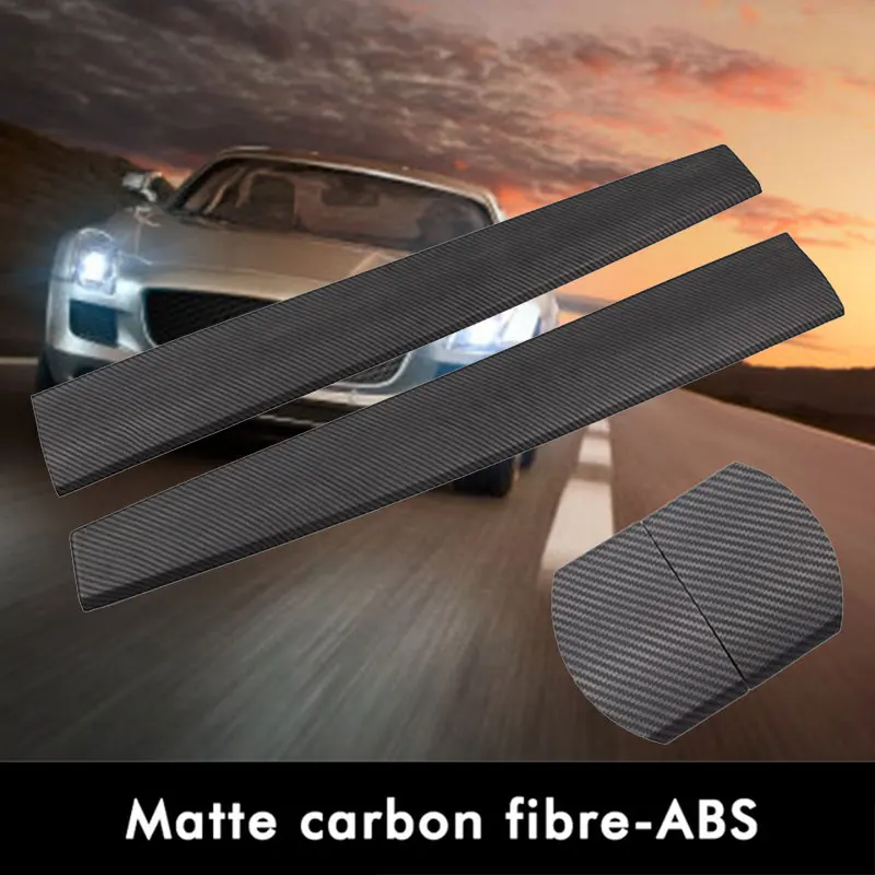 

New Tesla Model 3 2021 Dashboard Cover Carbon Fibre ABS Model Y Car Center Console Panel Door Trim Sticke Interior Accessories