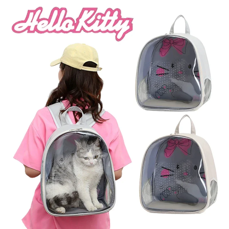 Рюкзак Hello Kitty с изображением кота выходной переносной мультяшный милый