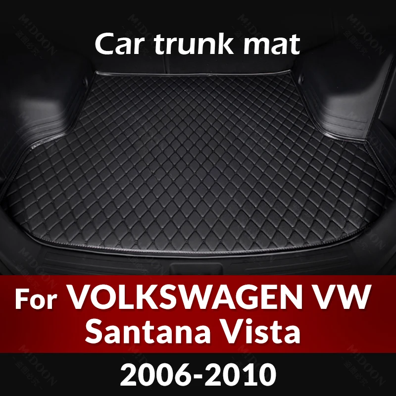 

Коврик для багажника автомобиля для VOLKSWAGEN VW Santana Vista 2006 2007 2008 2009 2010, пользовательские автомобильные аксессуары, украшение интерьера автомобиля