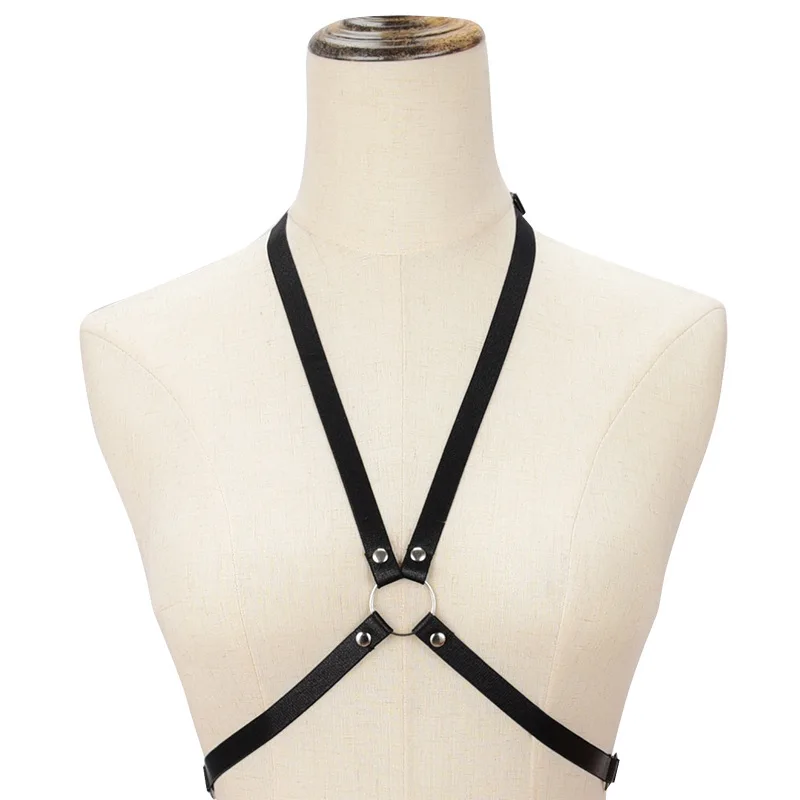 

Женский обтягивающий бюстгальтер с открытой грудью