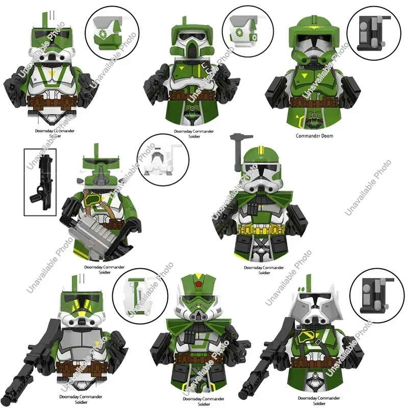 Горячие игрушки Звездные войны мандалорский супер-коммандос строительный блок