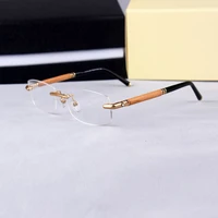 brand vintage square myopia reading glasses frames for men women business new prescription eyeglass frames mb491