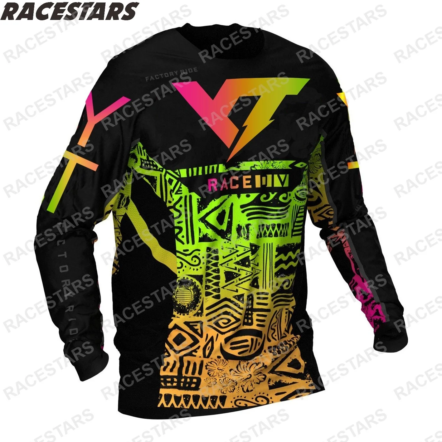 

YT 2021 MTB Jersey Motorcycle Downhill Mountain Long Sleeve Men's Motocross Gear Enduro Bike Wear Racing Maillot Ciclismo Hombre