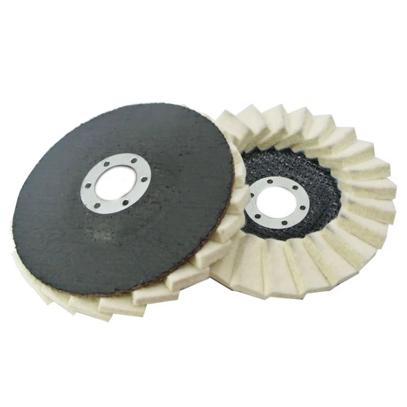 SATC 125 мм абразивный диск из шерстяного фетра премиум-класса 5-дюймовое колесо
