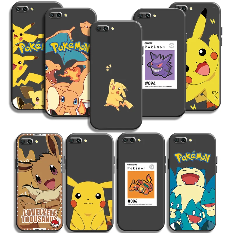 

Pikachu Pokémon Phone Cases For Huawei Honor P30 P30 Pro P30 Lite Honor 8X 9 9X 9 Lite 10i 10 Lite 10X Lite Funda Soft TPU