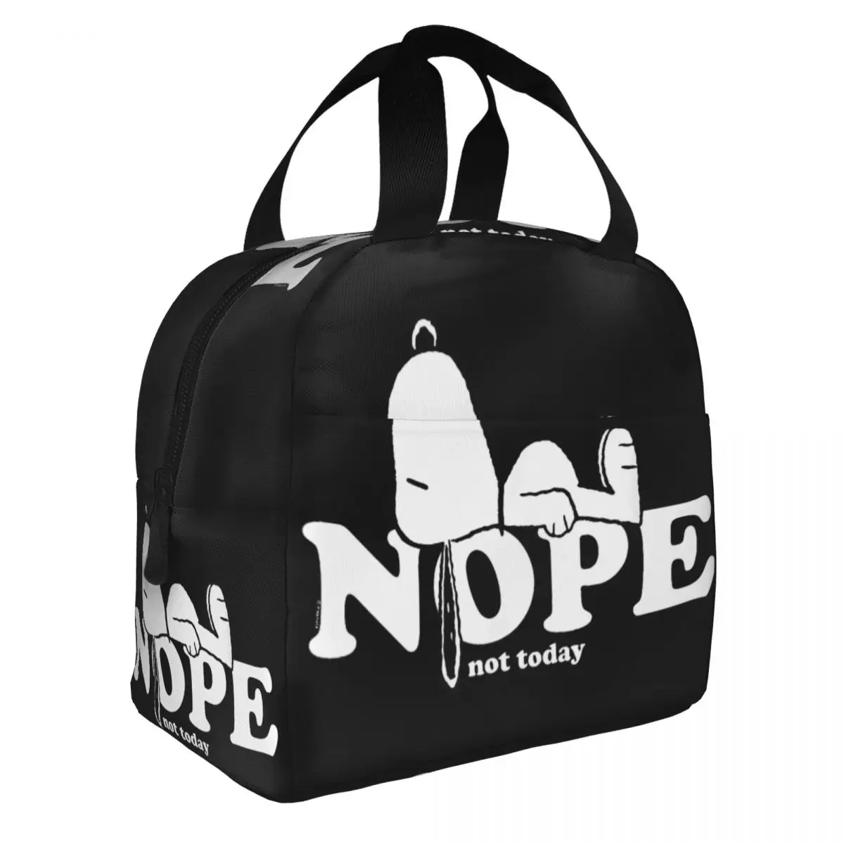 Изолированная сумка для ланча Snoopy Nope непротекаемый мультяшный контейнер еды