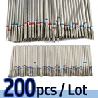 200 шт. Алмазная фреза для маникюра Набор сверл для ногтей Аксессуары для кутикулы чистые фрезы для педикюра пилки для ногтей
