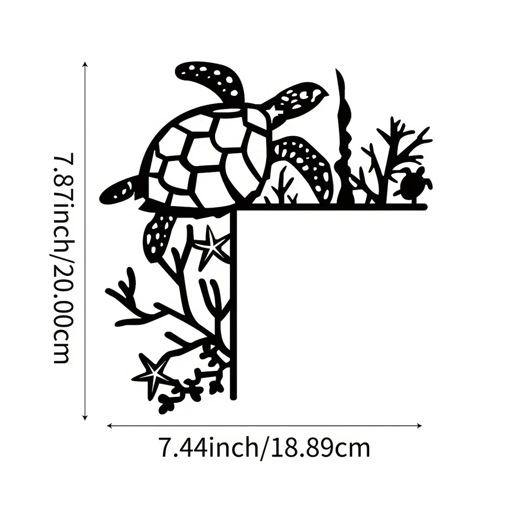 HelloYoung украшение в виде черепахи океаническое оформление настенная