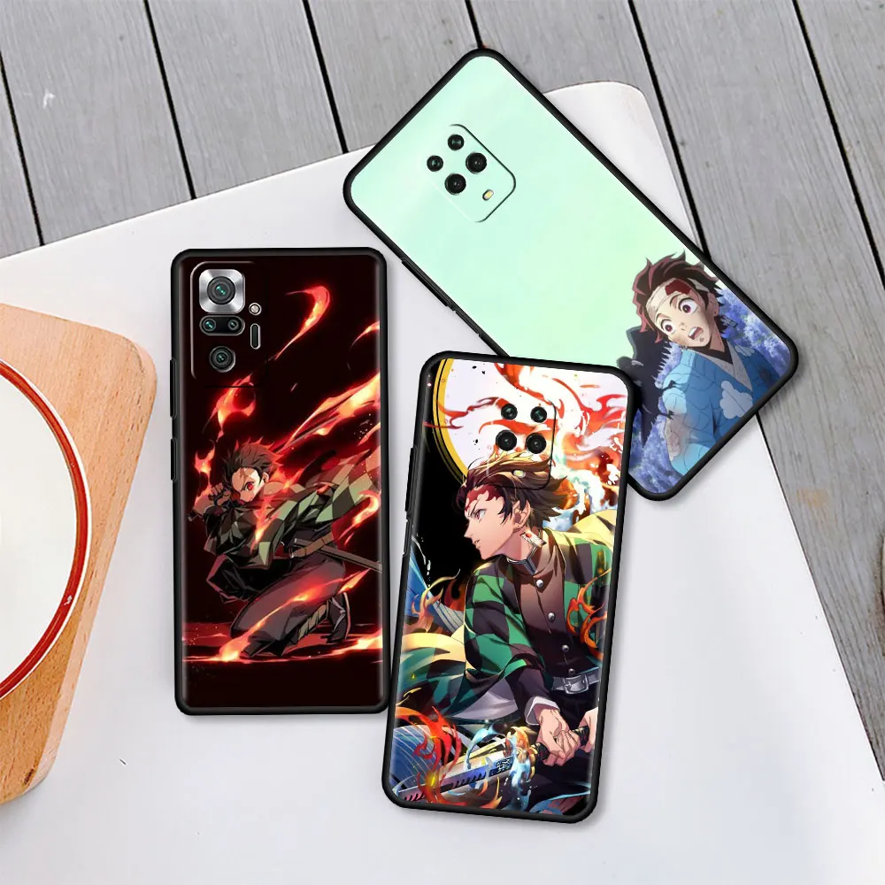 Фото Силиконовый чехол Imetsu No Yaiba для Xiaomi Redmi 9S 11 10 8 Pro 9 K40 9C 7 9A 8T 9T 7A 8A №2