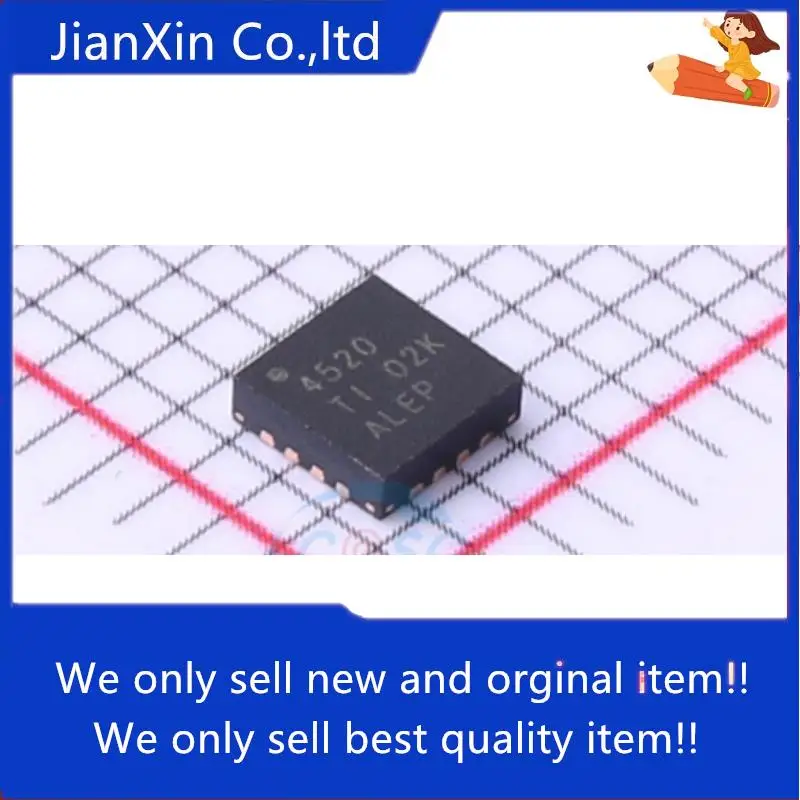 

10pcs 100% orginal new THS4520RGTR 4520 Silkscreen QFN16 Differential Amplifier