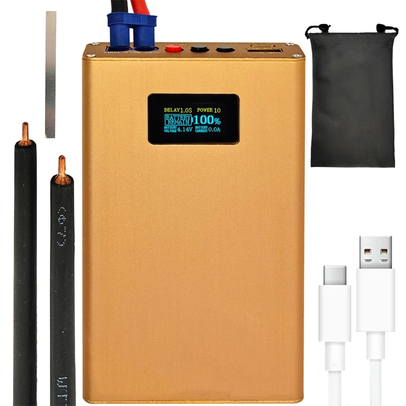 

L1EE Mini Spot Welding Machine for 18650 Battery for Battery DIY Circuit Board
