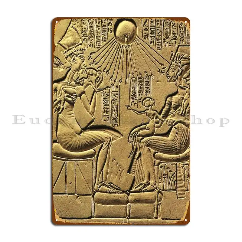 Металлическая табличка &quotЕгипетские боги&quot