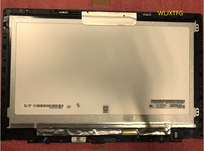 

For Lenovo Chromebook Yoga N23 5D68C09575 11.6" HD LCD Touch Screen Assembly+Bezel LP116WH8 SPC2 LP116WH8