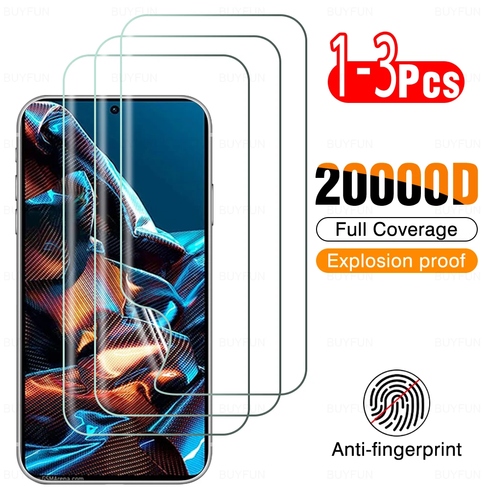 3 шт./2 шт./1 шт., гидрогелевые пленки для Xiaomi Poco X5 Pro