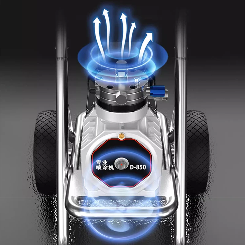 5600 Вт многофункциональная безвоздушная распылительная машина высокого давления