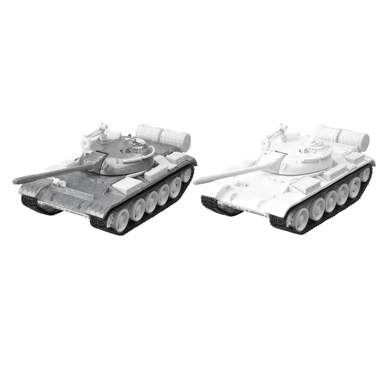 

Armored Tank Toy Alloy 1/48 Hand Painted Version for Table Home Accessories