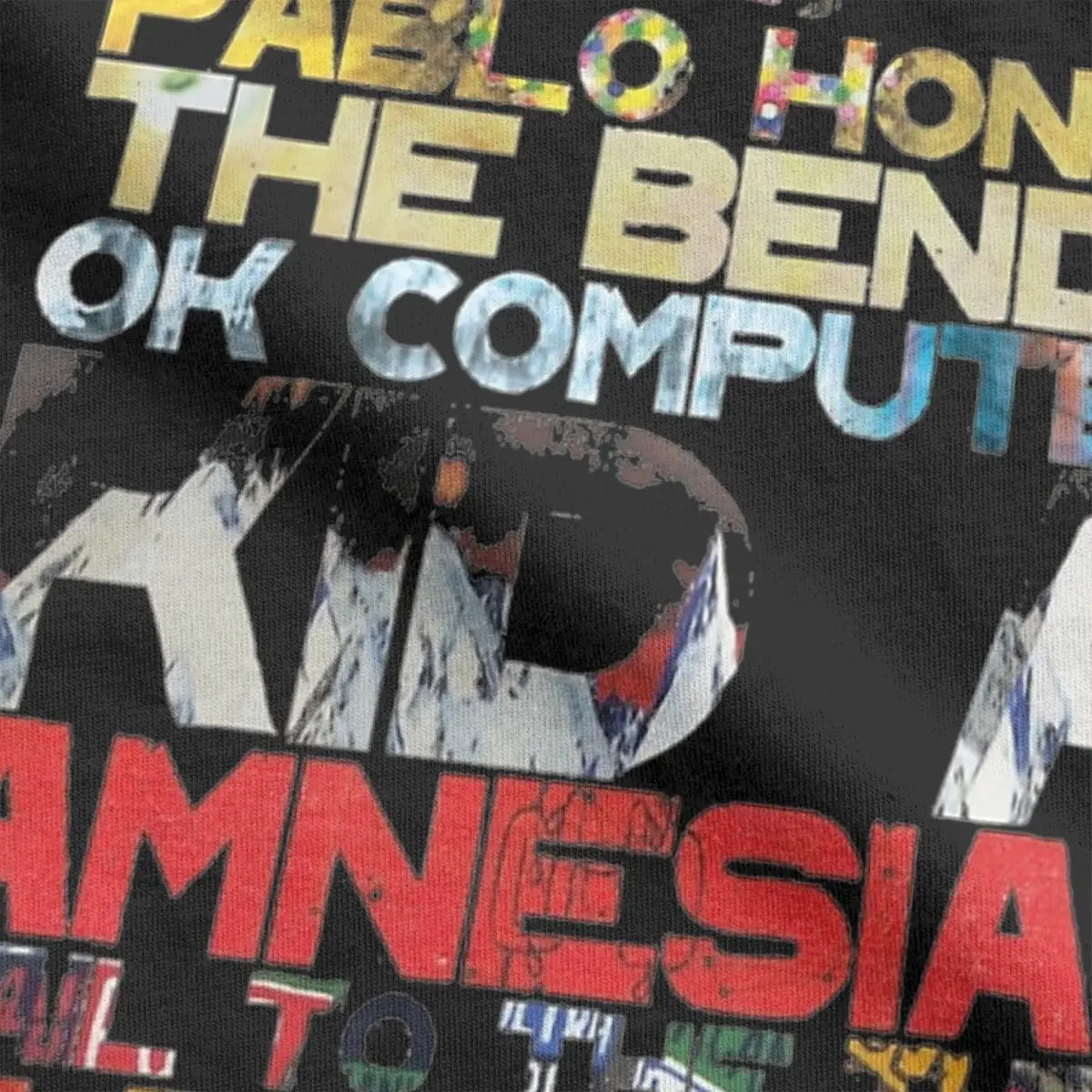 Мужская футболка с круглым вырезом