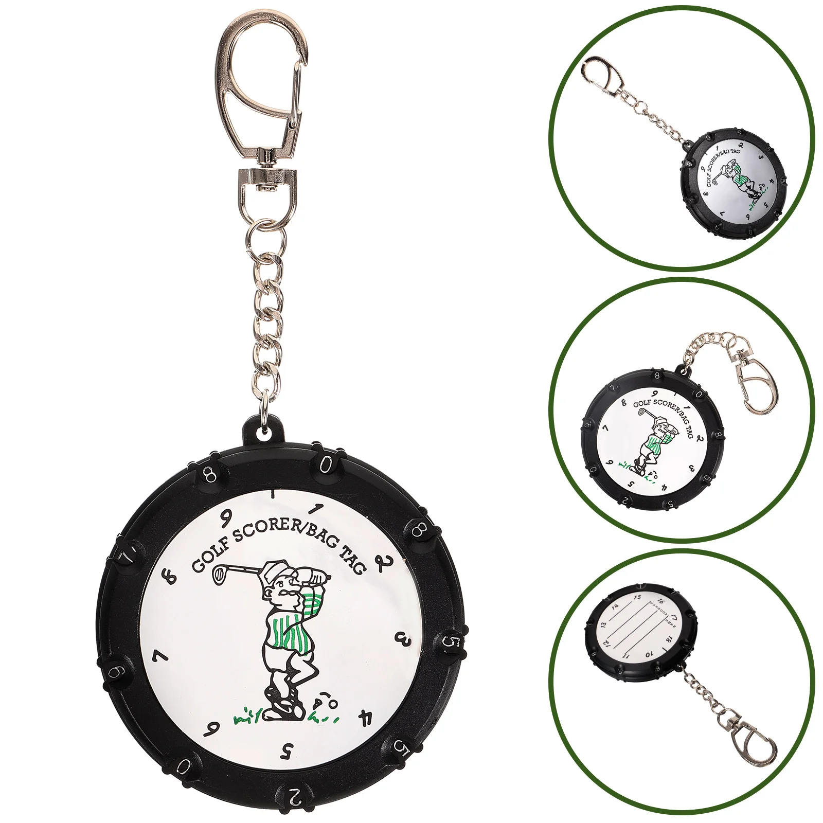 

Score Counter Golfing Plastic Golfs Scoring Machine Tool Round Supplies Portable Scorer Metal Outdoor Balls Golf