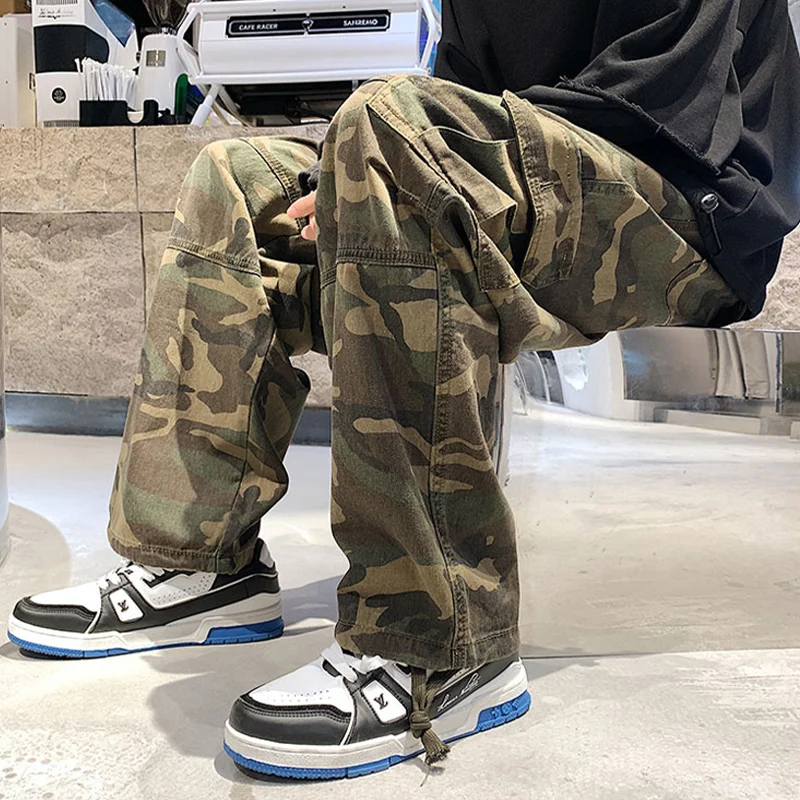 

Y2K Cargo Pants Women's Baggy Pants 2022 Spring Autumn Streetwear Fairycore Oversized Trousers Vintage Casual Loose Sweatpants
