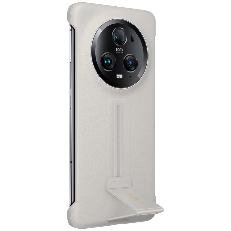 Original Honor Magic5 Pro case Leather Stand Protective Case for Magic5 Pro back cover shell