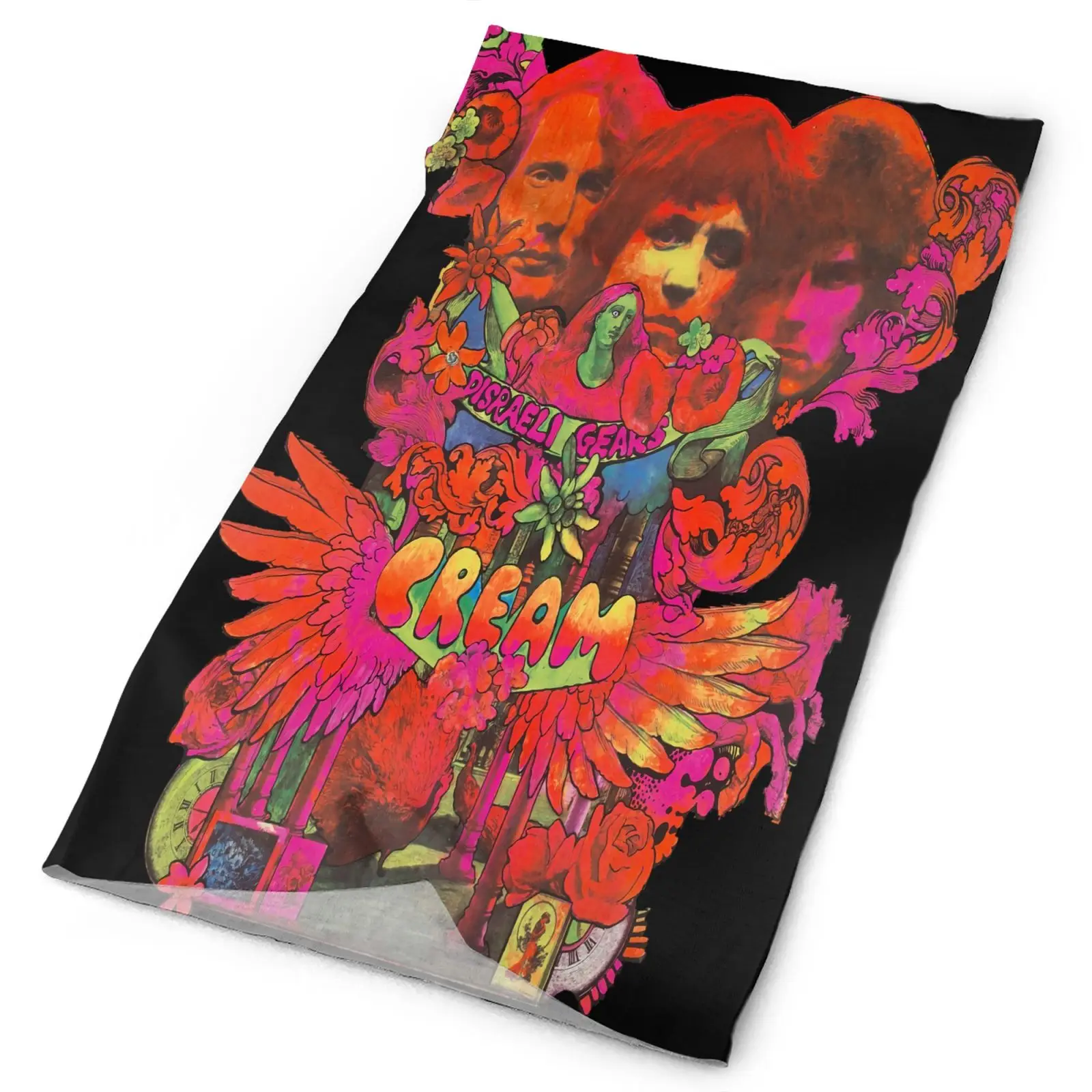 

Крем Disraeli Gears 1967, Эрик Клэптон, Мужская бандана, камуфляжная Балаклава для женщин, для велоспорта, искусственная кожа, для сноуборда