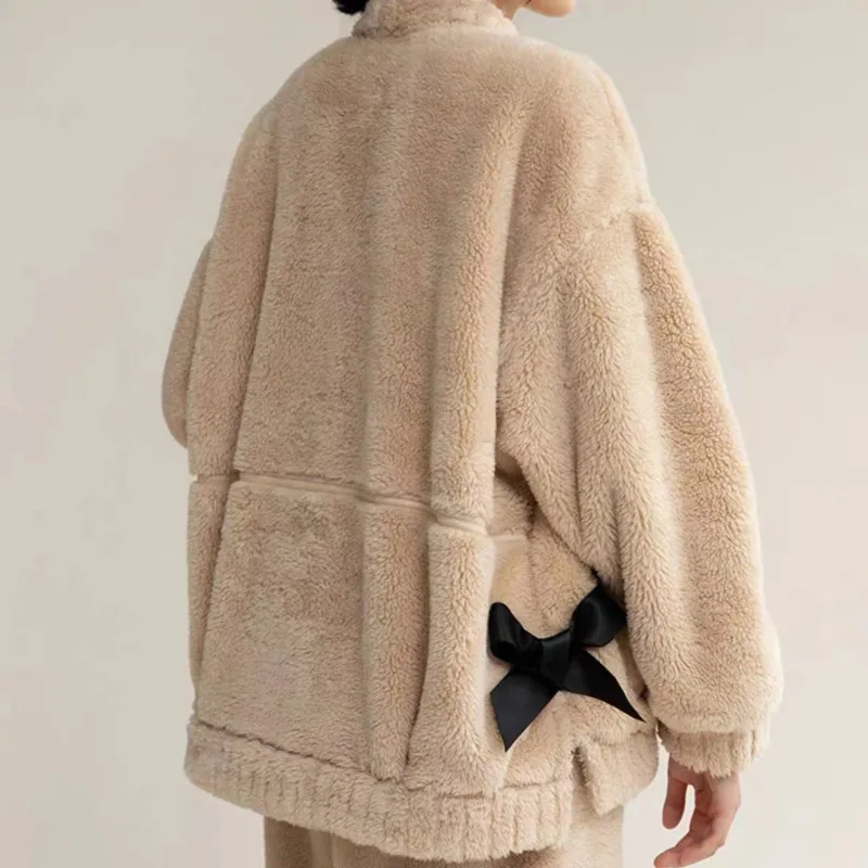 Женская бархатная пижама из кораллового бархата новинка 2022 утолщенная большая