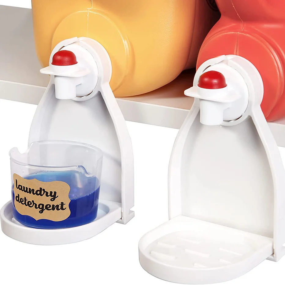 

Laundry Detergent Cup Holder Drip Catcher Organizer Soap Tray Dispenser Laundry Detergent Gadget No More Leaks