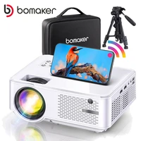 bomaker full hd 1080p projector c9 android wifi led projector native 1920 x 1080p 3d home theater smart phone beamer