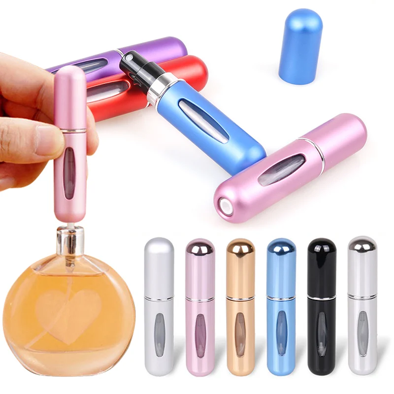 Портативный многоразовый флакон для духов 5 мл с распылителем - купить по
