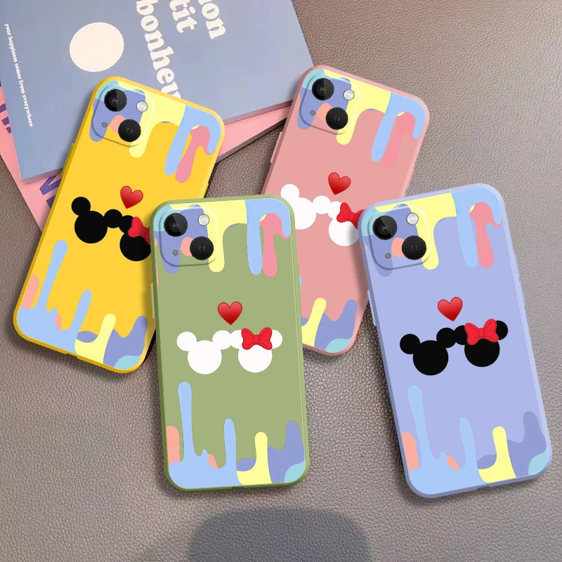 

Loving Mickey Mouse Phone Case For iPhone 12 SE 2020 8 Plus 11 12 13 Max Pro Mini X Xr Xs 6 6s 7 7P Gd2v Plain Stand Taser