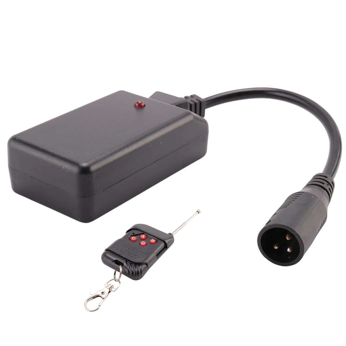 Портативный 3-контактный беспроводной приемник XLR с дистанционным управлением