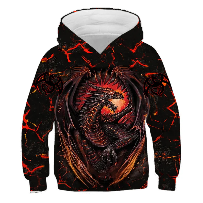 

2022 Детский Повседневный костюм динозавра, весенний пуловер с животными для мальчиков и девочек, детская одежда, забавные толстовки, детская...