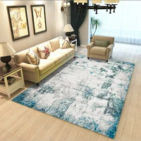 modern geometric print living room carpets sofa coffee table mat home decoration soft bedroom rug washable large area lounge rug