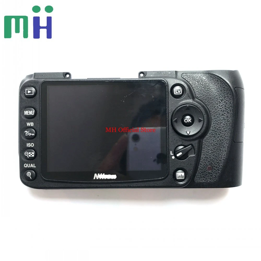 

Задняя крышка для Nikon D90 задняя крышка чехол с кнопкой ЖК-дисплей экран и гибкий кабель запасная часть для камеры