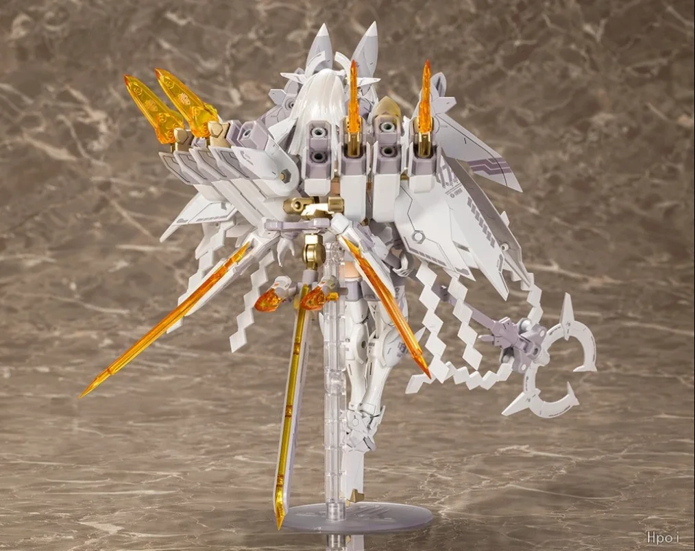 Фото Коллекционная фигурка KOTOBUKIYA Goddess Device Choura Tamamo-mae: Золотистый ретривер с белой мордой, масштаб 1:1, модель, игрушка, подарок №4