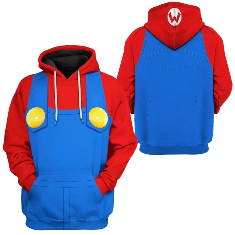 

2023 New CosDaddy Peach Cosplay Costume Adult Shirt Hoodies Halloween Carnival Costume