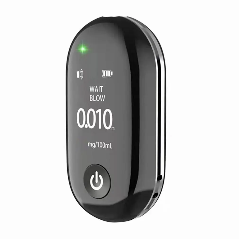 

Алкотестер портативный с ЖК-дисплеем и USB-зарядкой