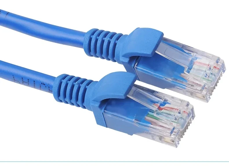 

6793 supply super six cat6a network cable oxygen-free copper core shielding crystal head jumper data center heartbeat