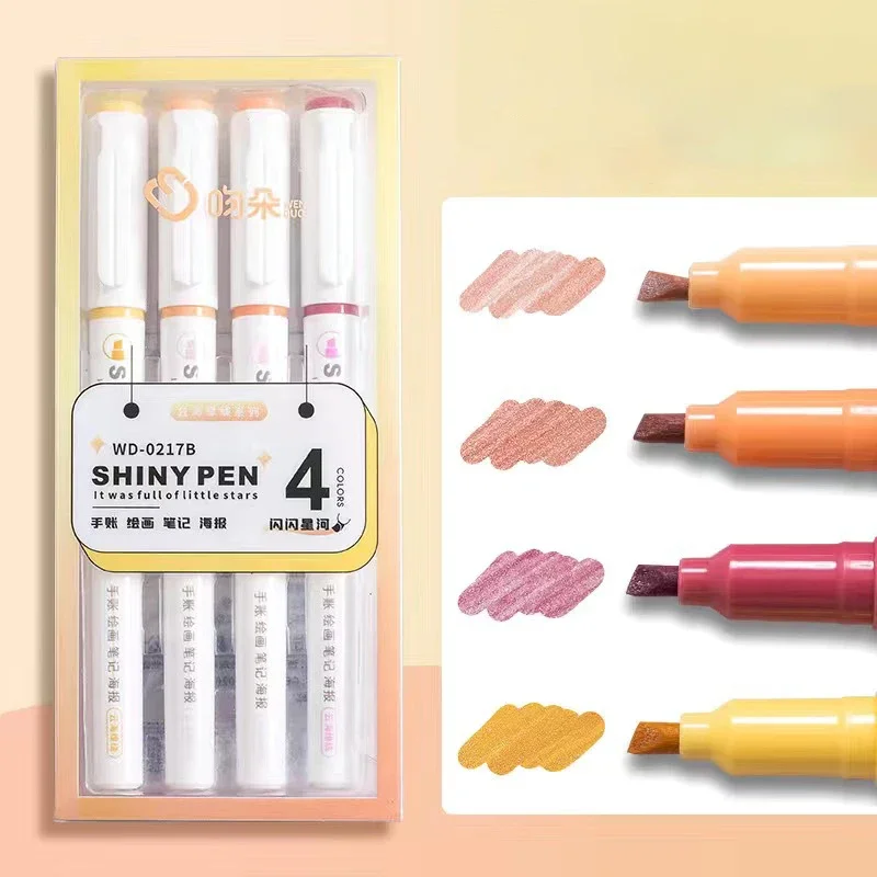 

4 шт. блестящие маркеры для рисования