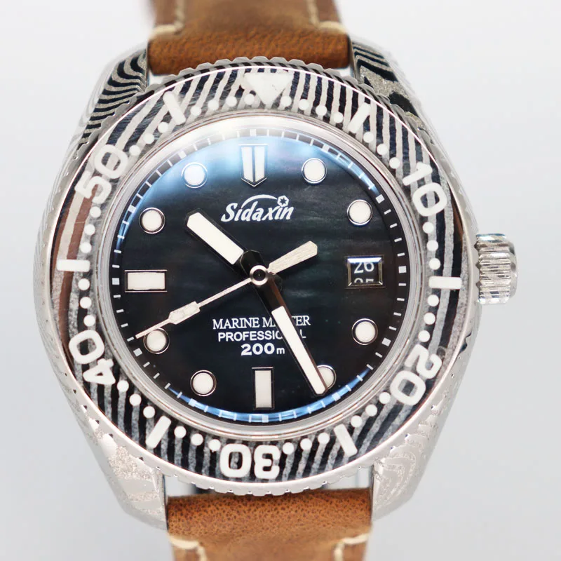 SIDAXIN мужские дайверские часы 42 мм военные автоматические механические наручные