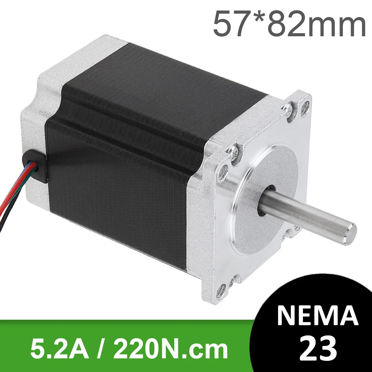 

Шаговый двигатель Nema 23, 57 мм, 82 мм, 220 н, см, запчасти для 3D-принтера