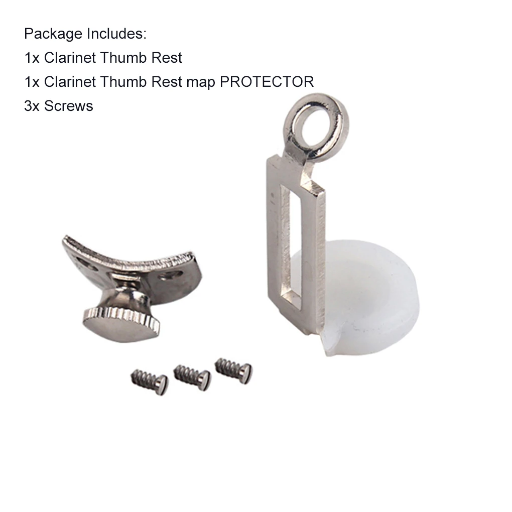 

Clarinet Rest Cushion Woodwind Instruments Metal Rubber Spare Parts Pad