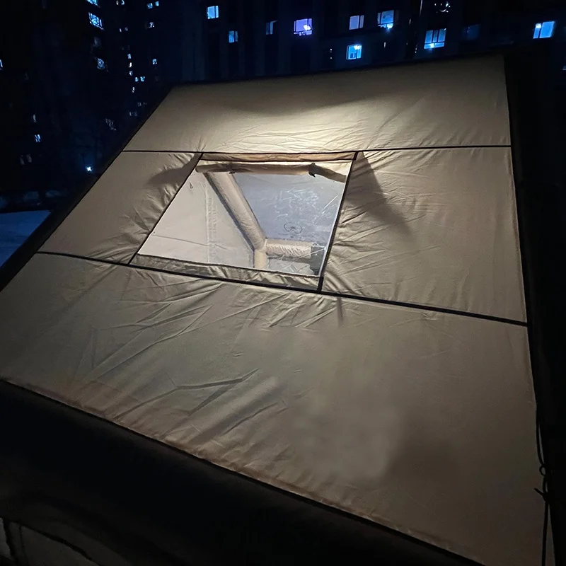 OEM ODM Kamp Cadiri 3 5-местная белая хлопковая оксфордская водонепроницаемая уличная