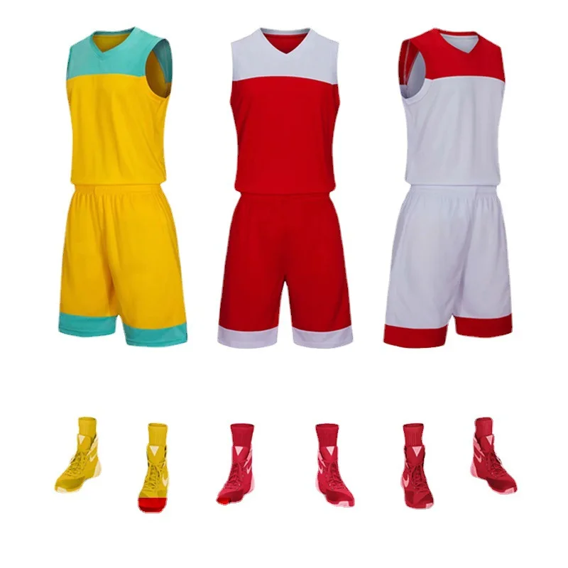 

Basketball Suit Men Women Students Competition Training Children's Vest Printing Custom Tracksuit Sports Team Basketball Jerseys